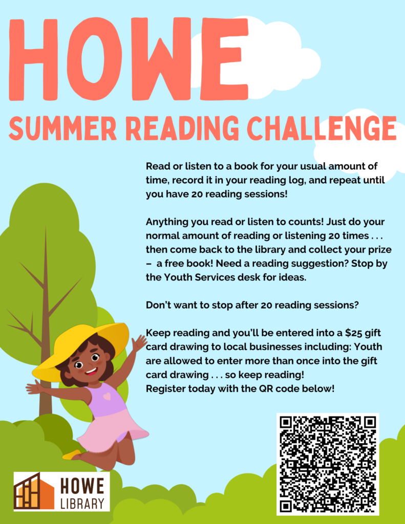 Summer Reading Program Howe Library